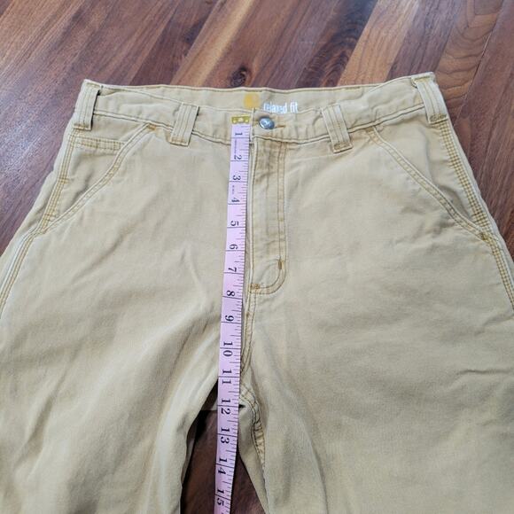 Carhartt Rugged Flex Relaxed Fit Canvas Work Short 10 inch inseam Size 32 - Picture 6 of 7